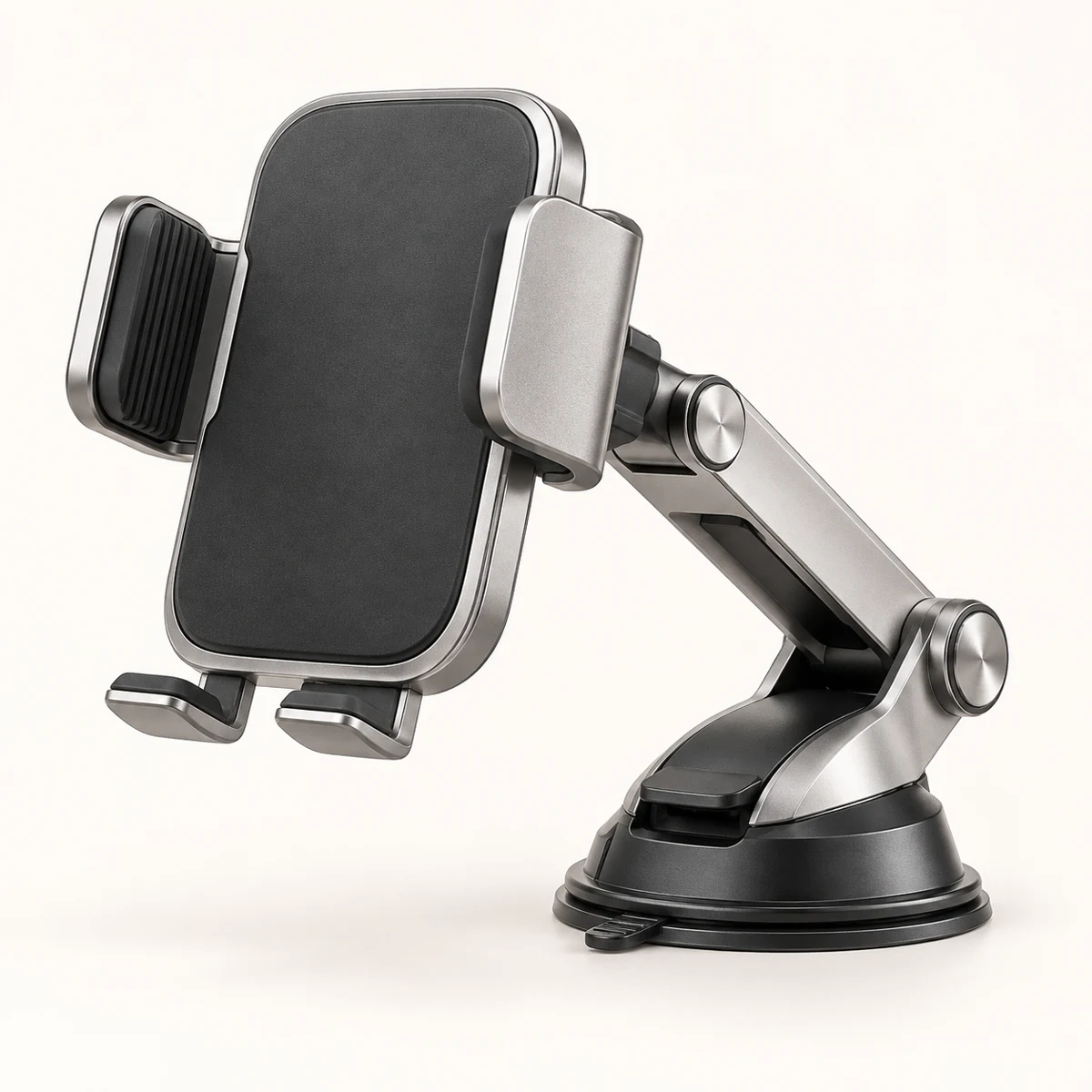 Orbit Glass Arm, Silver, Windshield suction cup